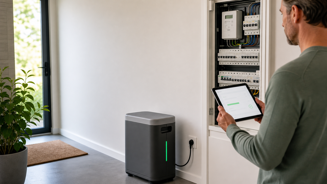 Thuisbatterij registreren bij Energieleveren.nl