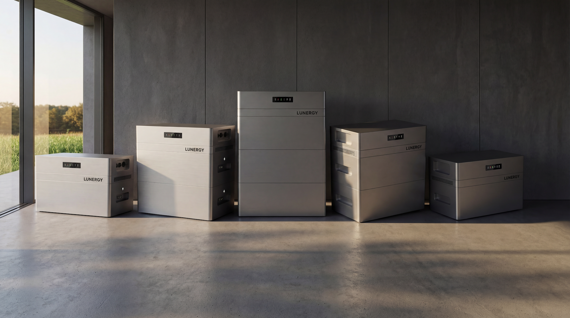 Lunergy Plug & Play batteries