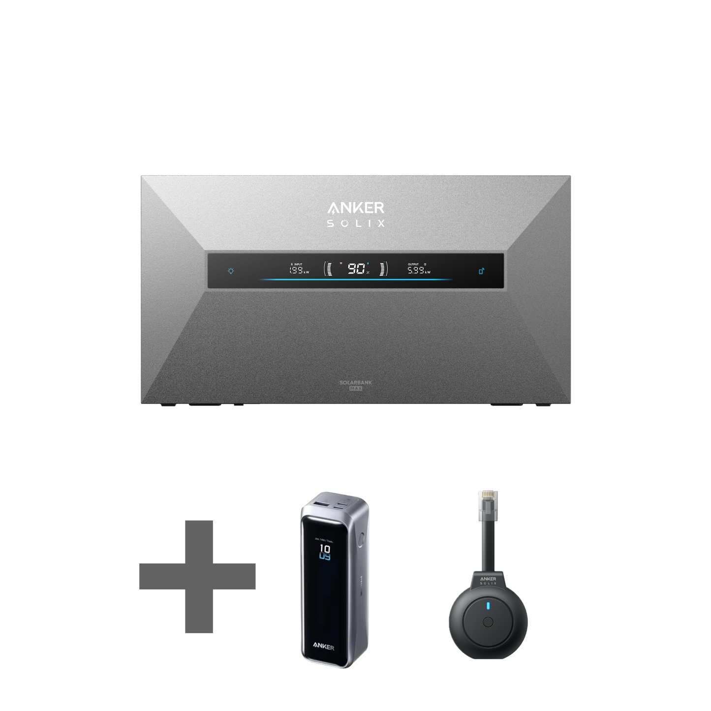 Anker SOLIX Solarbank MAX AC | 7 kWh + Gratis P1 meter + Gratis Powerbank