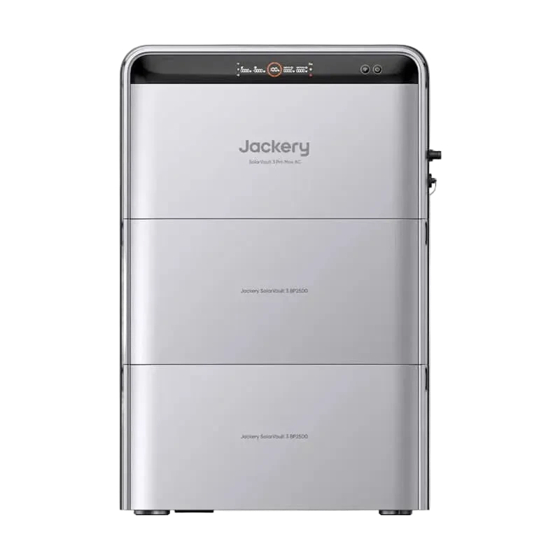Jackery SolarVault 3 Pro Max AC & BP2500 | 5,04 kWh